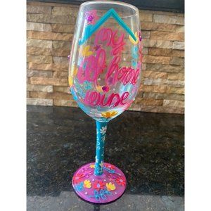 Lolita 15 Ounce "My At Home Wine" Glass